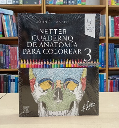 Netter Cuaderno de Anatomía para Colorear 3e